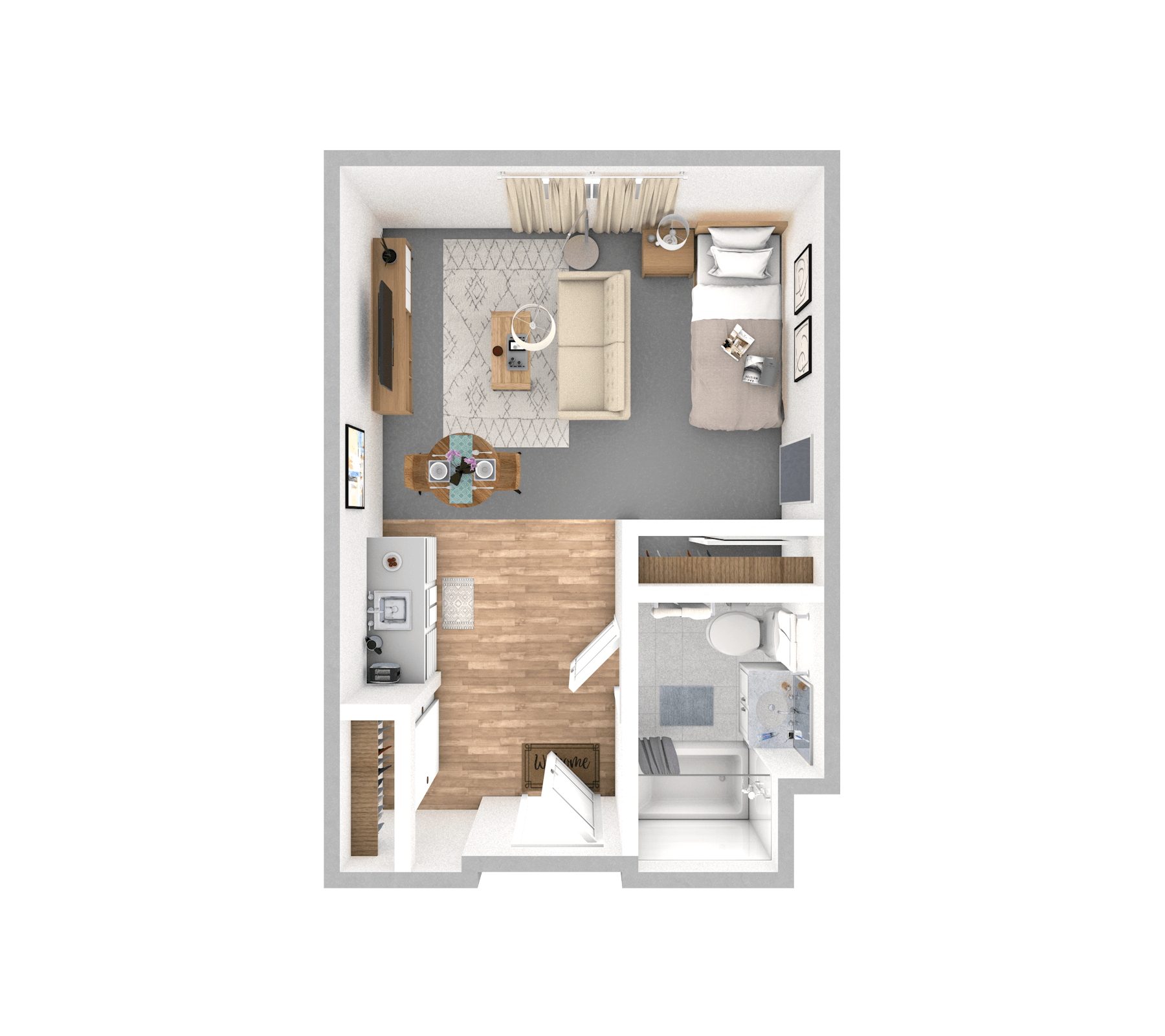 Suite | One Bathroom