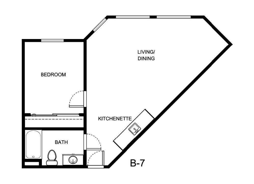 Visalia, CA Senior Living Floor Plans Walnut Park