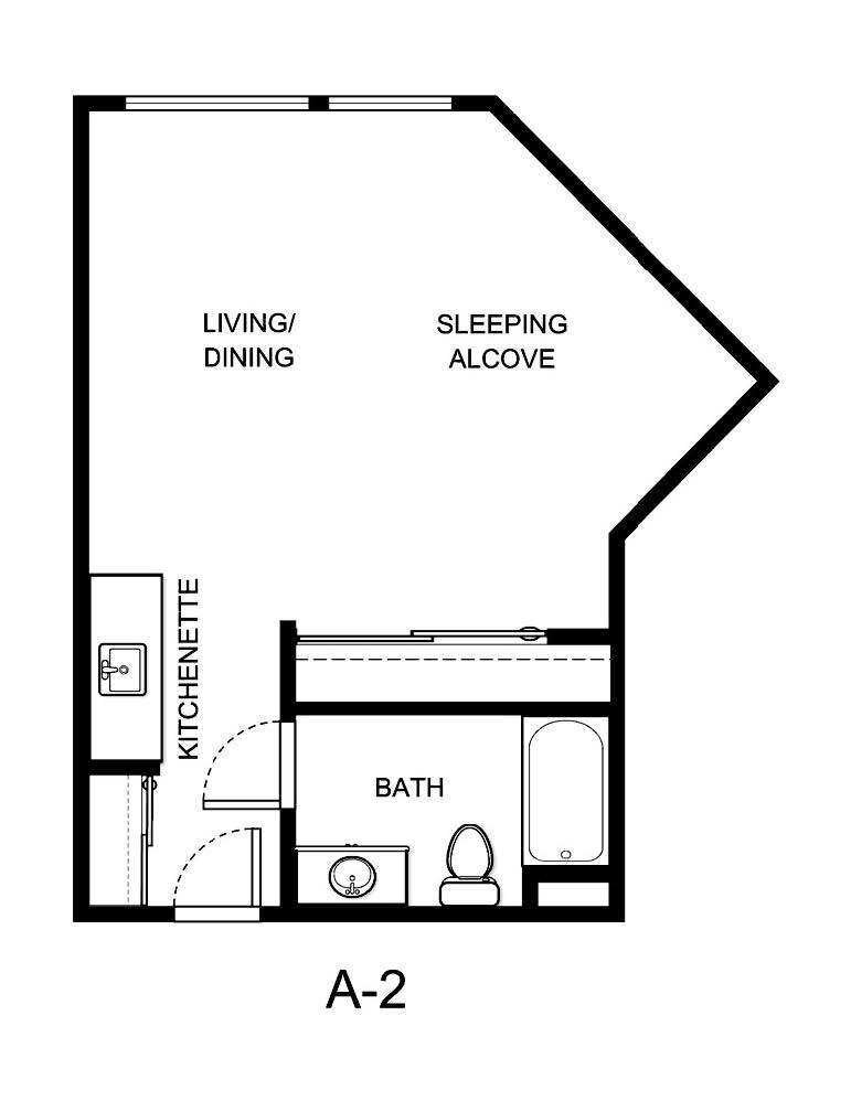 Visalia, CA Senior Living Floor Plans Walnut Park